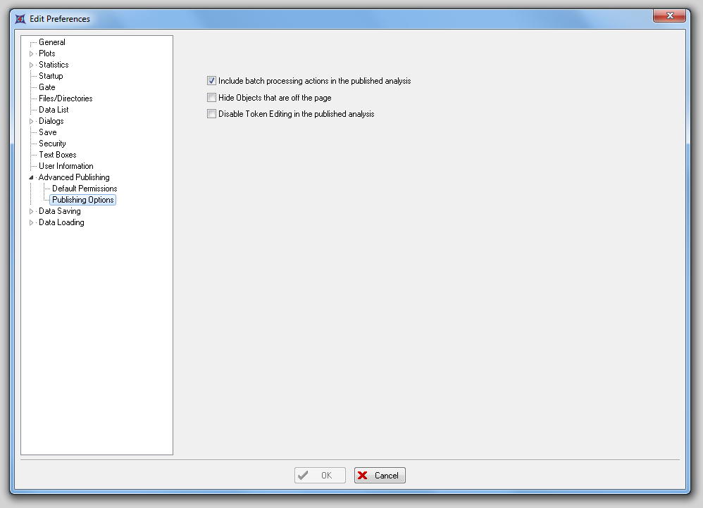 图 8.23  Advanced Publishing Options (高级发布选项)